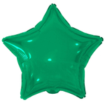 Шар фольгированный Звезда 46 см (Зеленый)