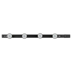 Комплект ЭРА TR70-SET4-GU10-BK трековых светильников однофазных 4 шт под лампу с шинопроводом 80 см черный | Комплекты трековой системы