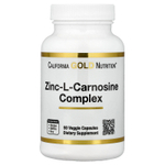 California Gold Nutrition, комплекс с цинк-L-карнозином, 90 вегетарианских капсул