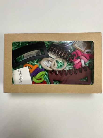 Set № 13, Набор Крабов для волос и резинок, микс