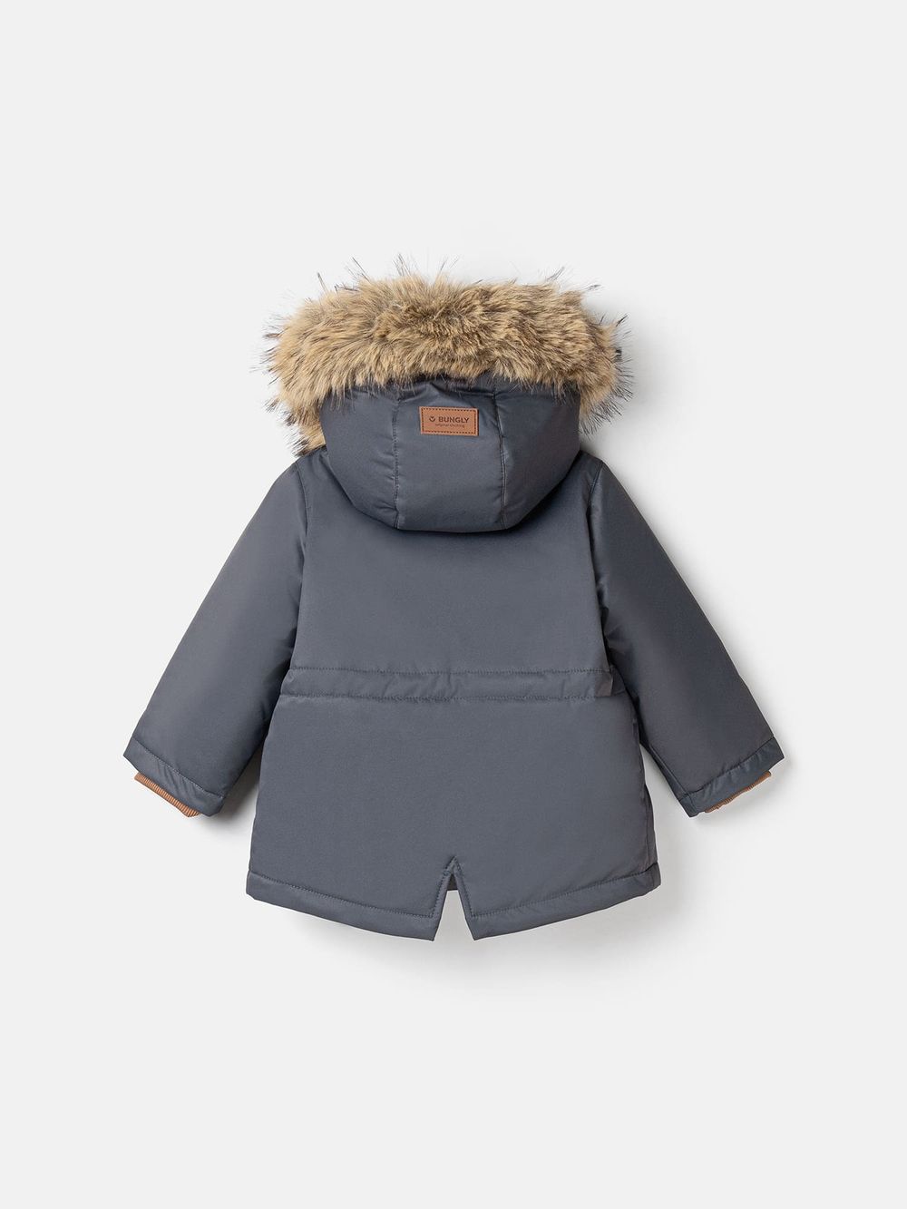 Парка зимняя на меху "Графит"