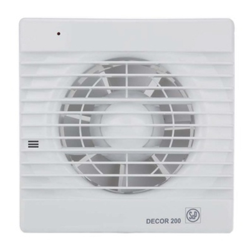 Накладной вентилятор Soler&Palau Decor 200CH (датчик влажности)