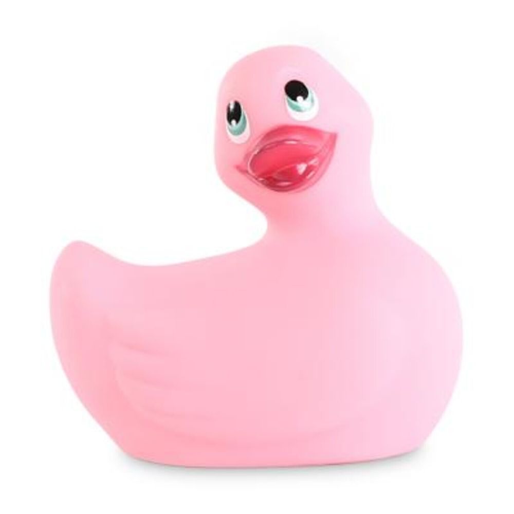Вибратор-уточка Big Teaze Toys I Rub My Duckie 2.0, розовый E29001 (жен. вибратор)