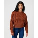 Джемпер CABLE KNIT SWEATER 112356473