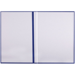 Папка адресная OfficeSpace 220х310, без надписи, бумвинил, синяя
