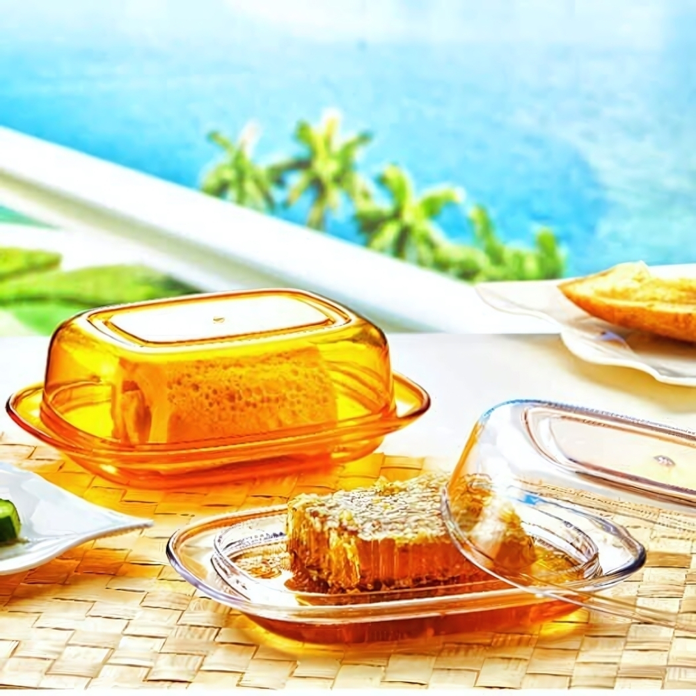 Масленка прозрачная шт МИКС