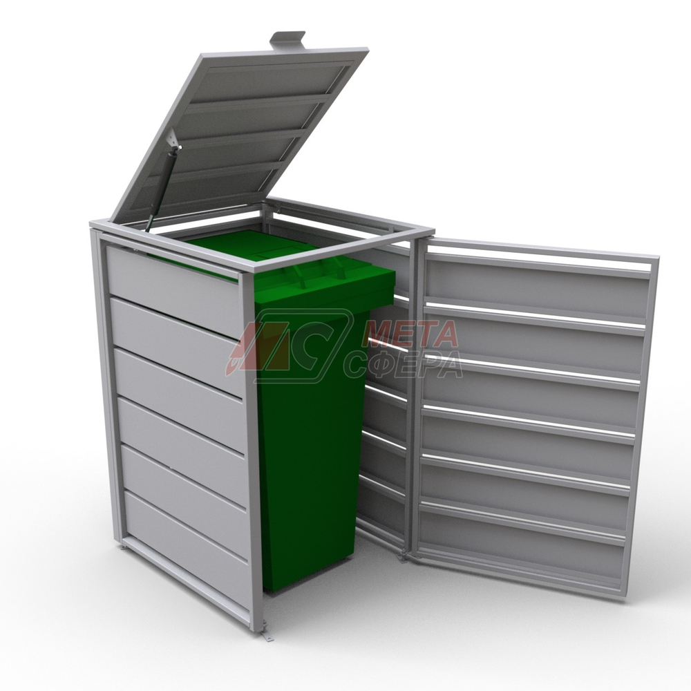 Ограждение для мусорного бака Рига