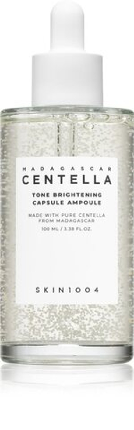 SKIN1004 Madagascar Centella Tone Brightening Capsule Ampoule - увлажняющая сыворотка для эффекта осветления и разглаживания кожи /   100  ml  / GTIN 8809576261172