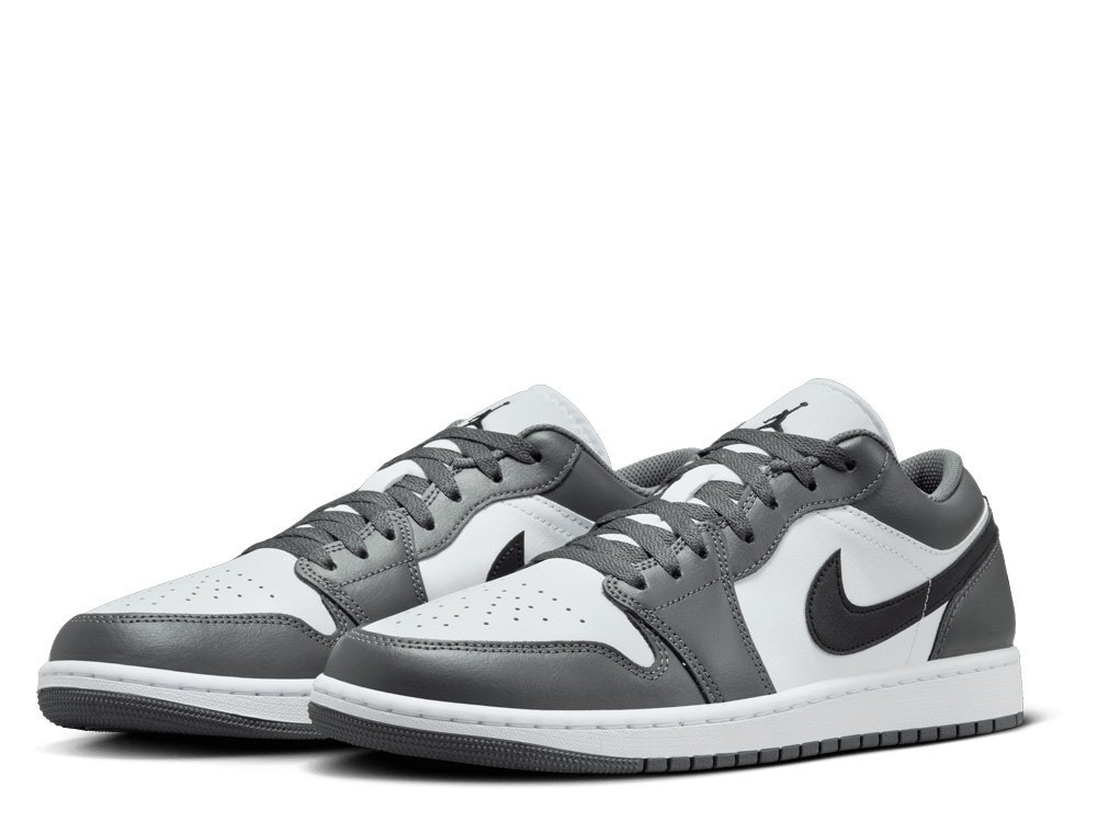 Баскетбольные кроссовки Air Jordan 1 Low Grey Shoes