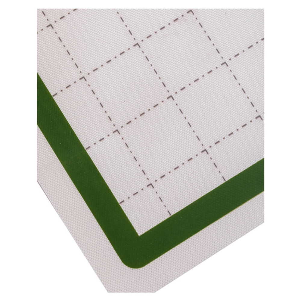 Коврик для выпечки 42х29см Tovolo разлинованный зеленый