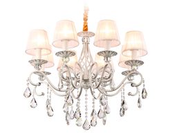 Ambrella Подвесная люстра с абажурами и хрусталем Traditional TR4548