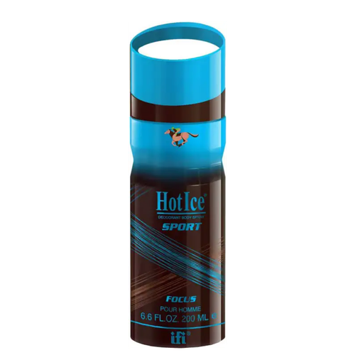 HOT ICE Sport Focus Deo 200ml men