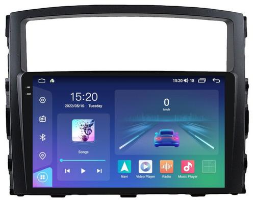 Магнитола для Mitsubishi Pajero 4 2006-2022 - Parafar PF458U2K на Android 13, Быстрая, QLED+2K, CarPlay, 4G SIM-слот