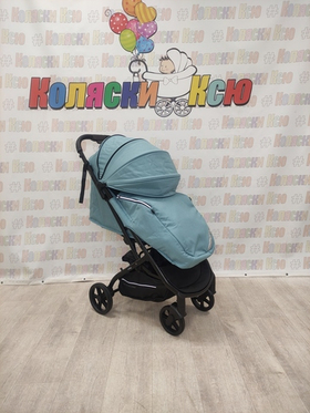 Коляска прогулочная Indigo Mega Голубой