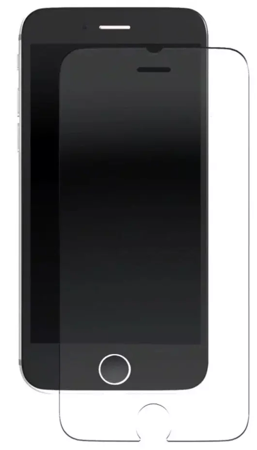 Защитное стекло iPhone 6+ Adpo Frame plating blue