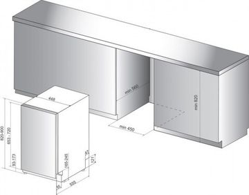 Посудомийна машина WHIRLPOOL WSIC 3M17 (F00178511)