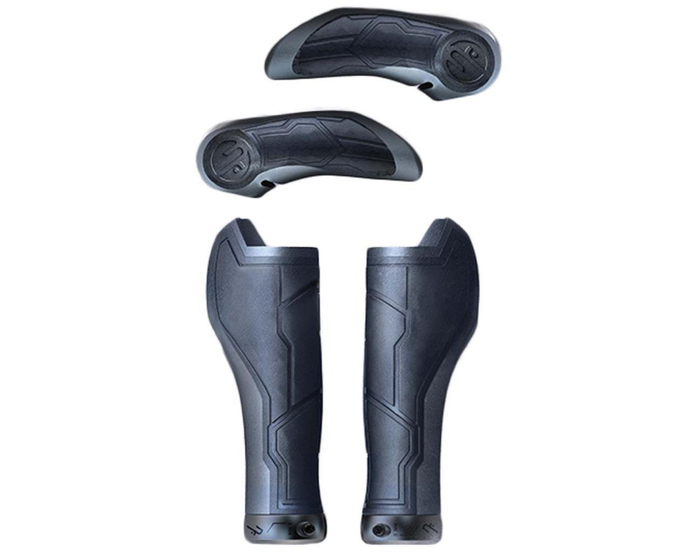 Грипсы CUBE NF Grips All Terrain Large w/medium Bar End  black cube13113-L