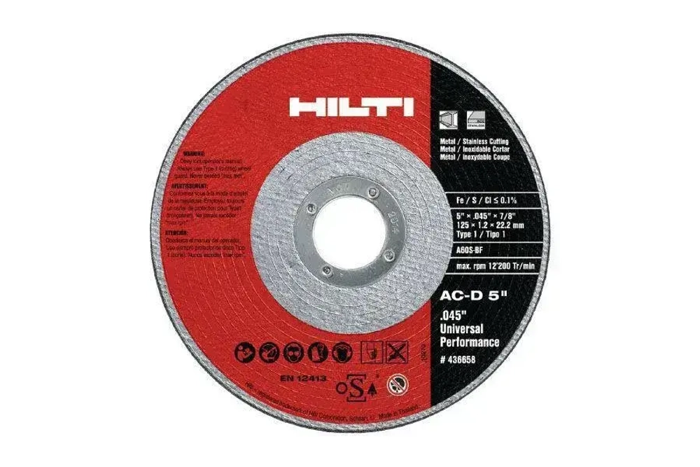 Отрезной диск HILTI AC-D 125 SP 1.0 мм 25шт.