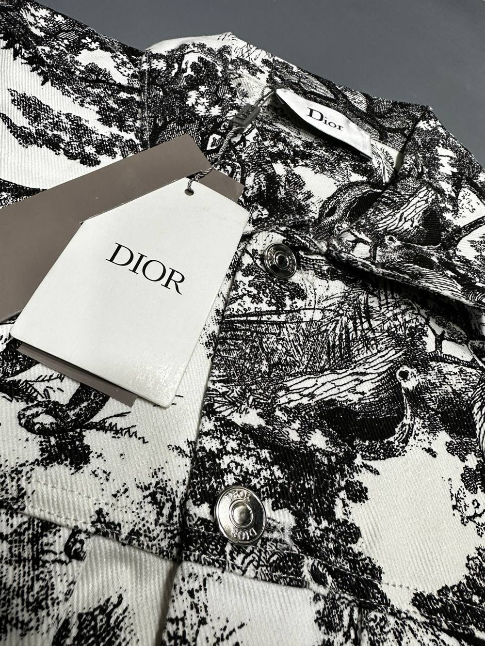Джинсовая рубашка Dior