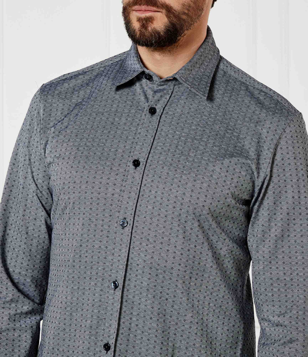 Рубашка C-ROAN-kent-C1-243 BOSS BLACK - темно-синий(50533889)