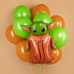 Фольгированный шар-фигура «Малыш Инопланетянин», 81 см