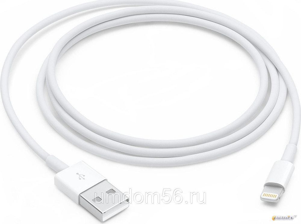 Кабель USB AM-8pin lightning LUMAX Electronics 1 м (бел)