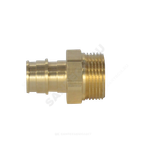 Муфта для PE-X труб радиальная латунь Дн 16х3/4" НР РОС