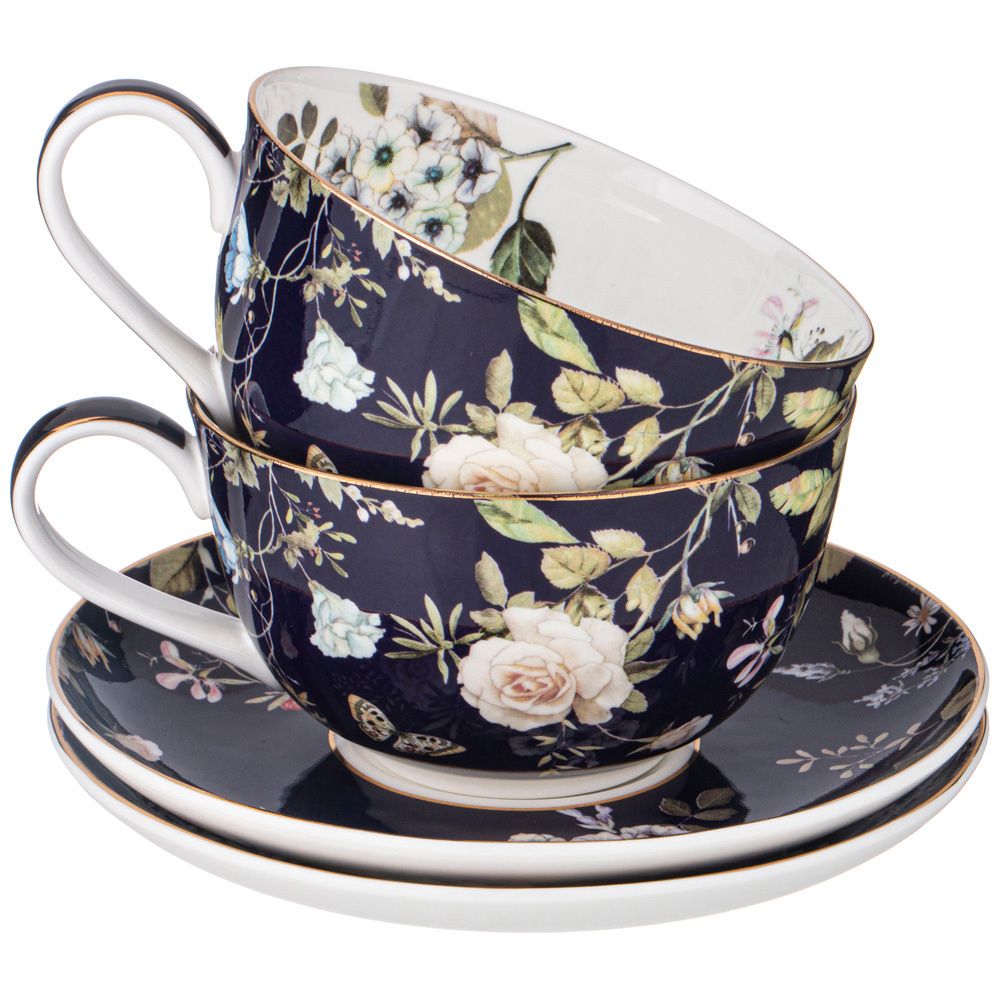 ЧАЙНЫЙ НАБОР LEFARD "КОБАЛЬТ" НА 6 ПЕРСОН 12 ПР. 300 МЛ (КОР=6НАБ.)