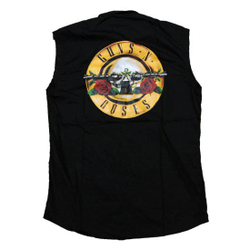 Рубашка Guns N Roses лого желтое