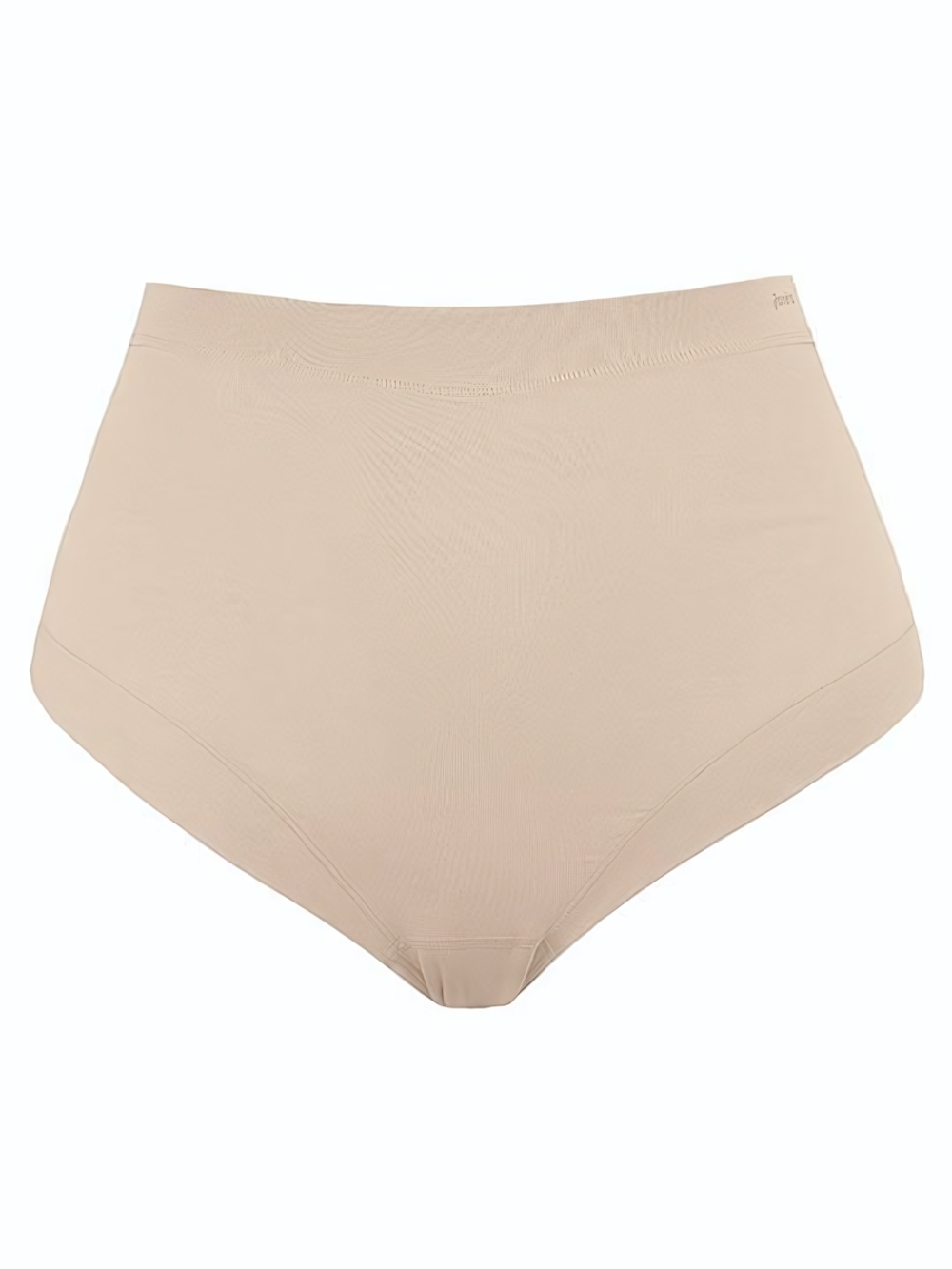 Набор из 2 хлопковых высоких +size трусиков-слип Esencial (Размер: XXXL) (Цвет: телесный)