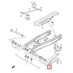 слайдер цепи Suzuki DR200 61273-42A01-000