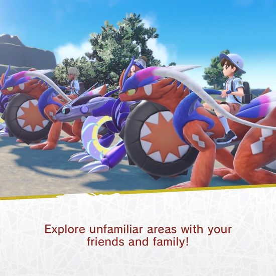 Игра Pokémon Scarlet + The Hidden Treasure of Area Zero (Switch, английская версия)