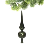 Верхушка на ёлку 23 см «Волшебный узор», Изумруд