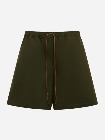 Футболка оверсайз из хлопка белая