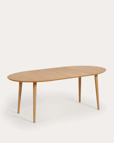 Стол Oakland раздвижной, 120-200х90 см, шпон дуба