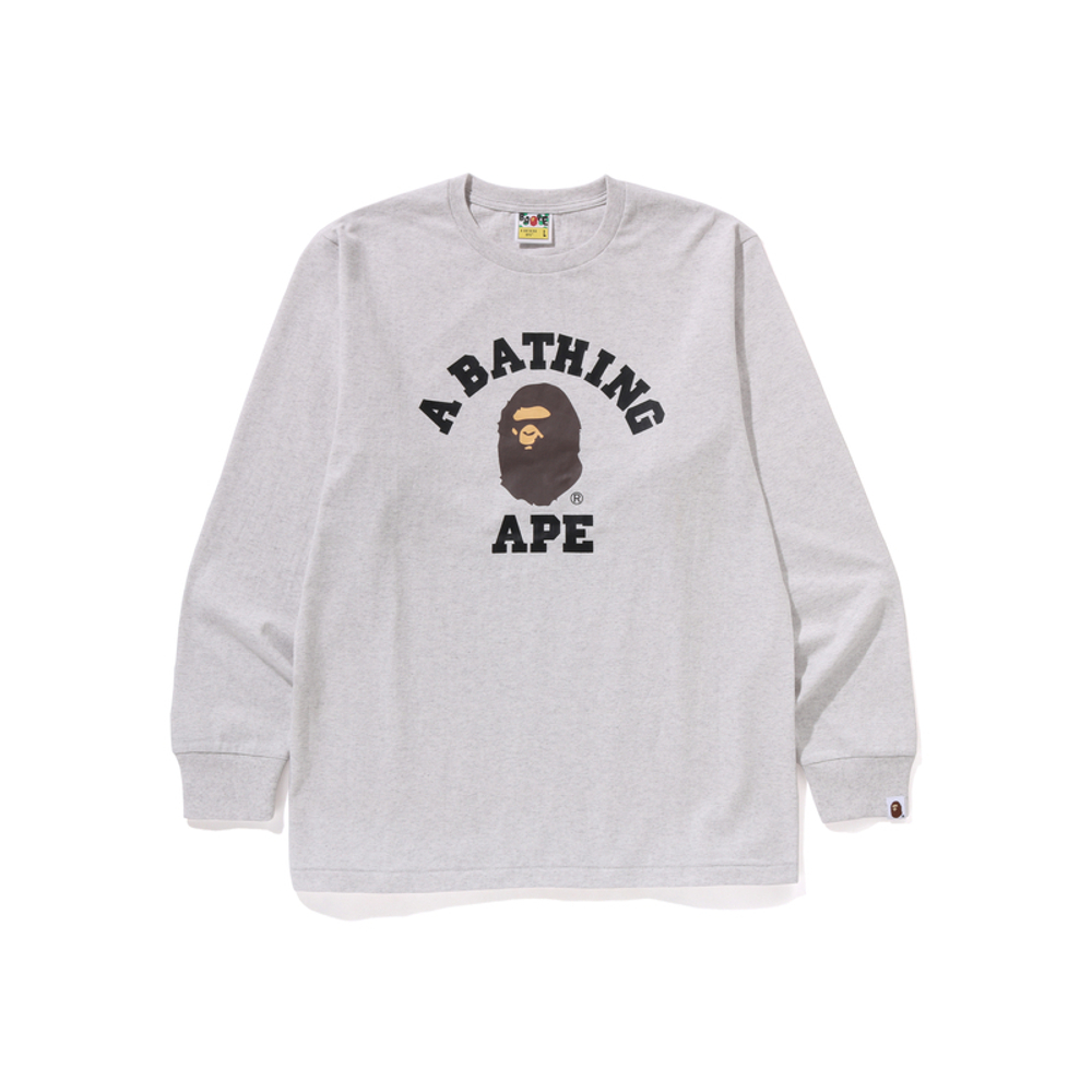 A Bathing Ape College L S Tee