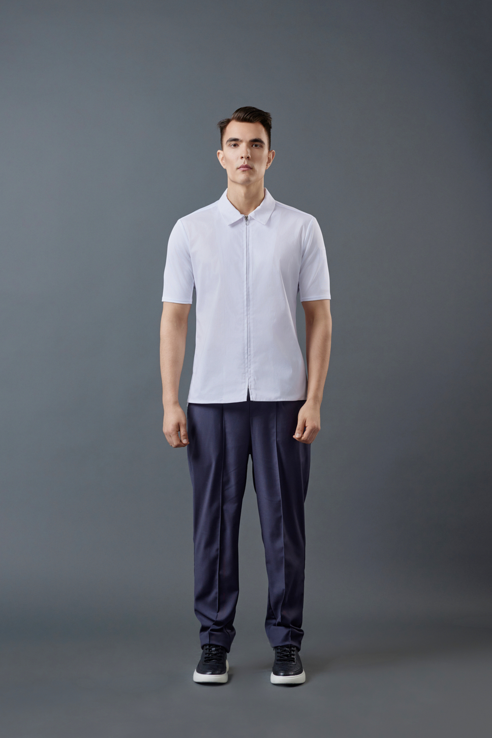 Китель ГЛАВНАЯ ЛИНИЯ белый мужской, короткий рукав