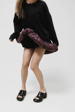 Лонгслив Women Lifebuoy Longsleeve Black and Wine