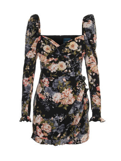 Платье BRUT ROSE, цветочный принт