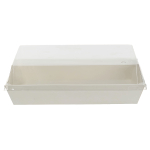 Контейнер бумажный Ant Box White с крышкой 800 мл 11-18 (110x180x68) 1/400