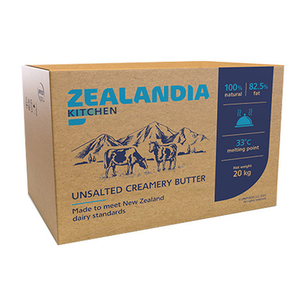 Масло Сливочное Zealandia kitchen 82,5% 20кг