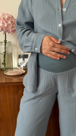 Брюки из муслина для беременных, Грозовое небо