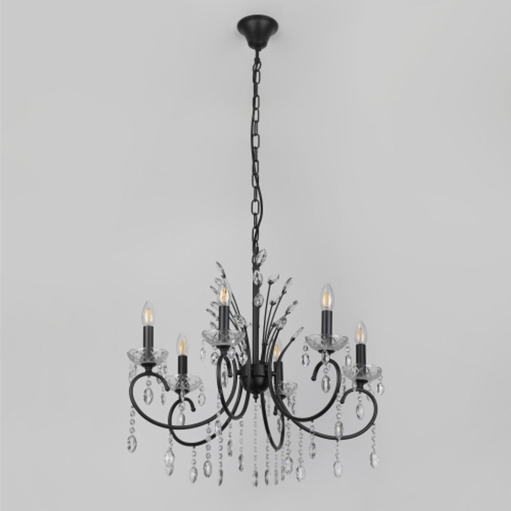 Люстра Rivoli Anamaria 2097-306 6 х Е14 40 Вт классика