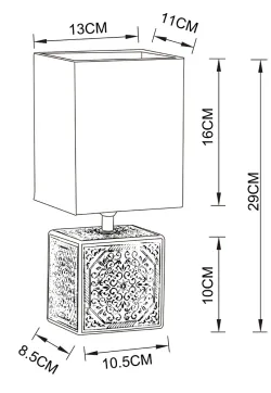 Декоративная настольная лампа Arte Lamp