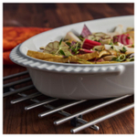 Форма для запекания IKEA HOSTAGILLE (ХЕСТАГИЛЛЕ), Белый, 54 см