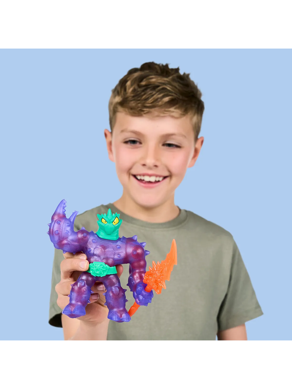 Фигурка GooJitZu Кактикус 71039 тянущаяся игрушка, персонаж-кактус с наполнением, антистресс фигурка для детей, оригинал GooJitZu 71039