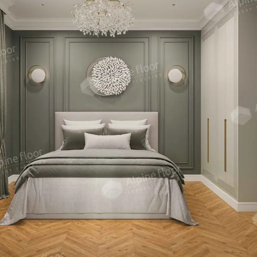 Кварцвиниловая плитка Alpine Floor Chevron Alpine ECO 18-16 MC Tesoro