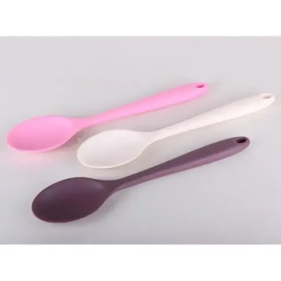 Ложка 27.5.5см микс 3 цвета силикон армированный