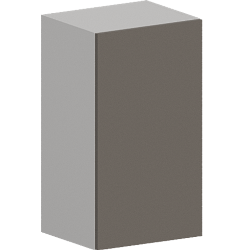 Кухня Модуль ШВ 400 Графит / Грей Софт