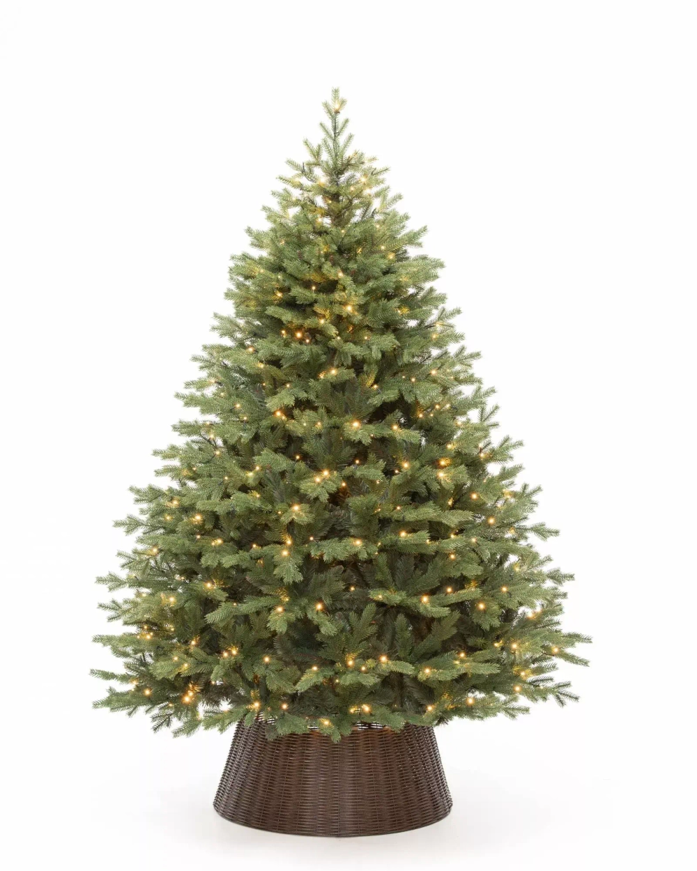 Искусственная елка Графская Премиум 150 см., 240 теплых белых LED ламп, Литая хвоя+ПВХ, ЕлкиТорг (137150)